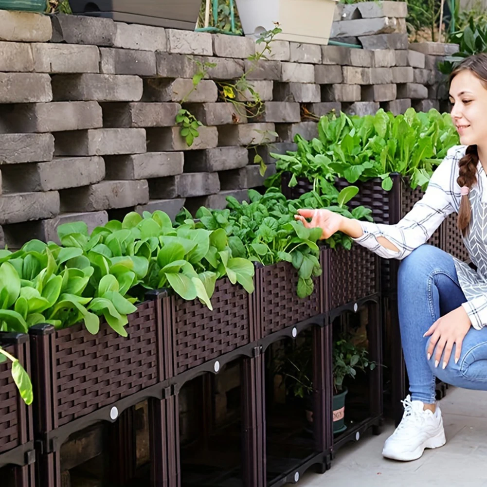 سعة كبيرة حديقة السرير صندوق ز - مراجعة Plant Parenting وسعره